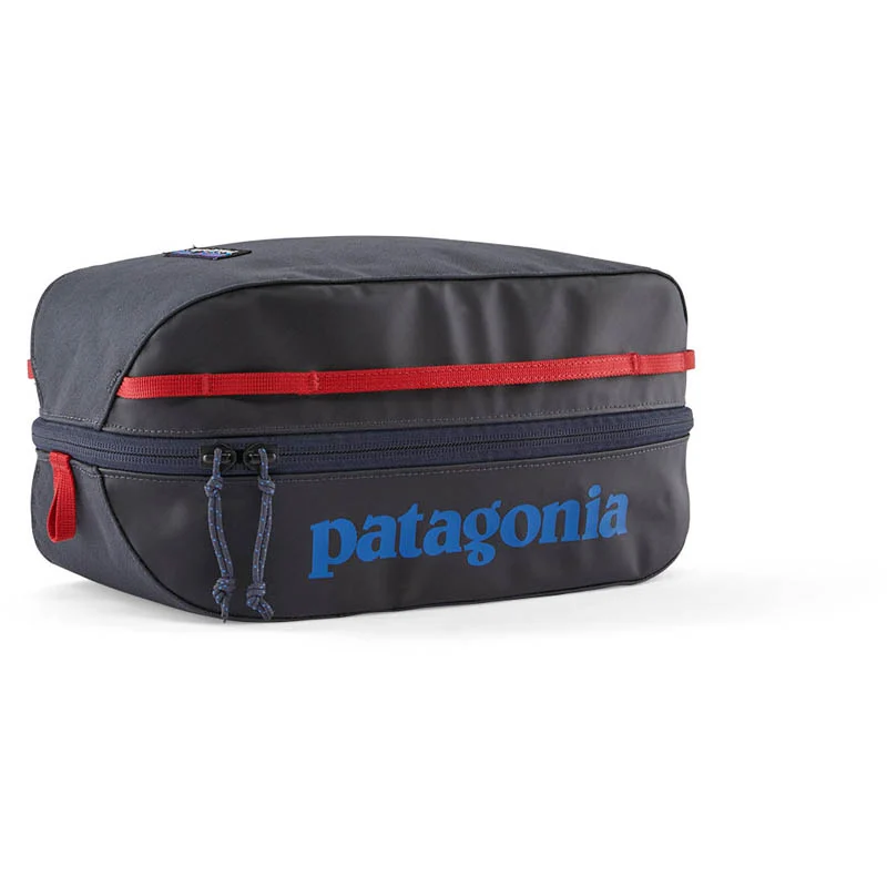 Patagonia Black Hole Cube 6L Smolder Blue w/Amanita Red