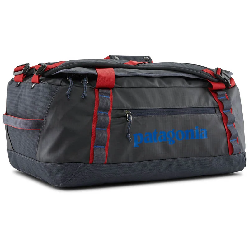 Patagonia Black Hole Duffel 40L Smolder Blue w/Amanita Red