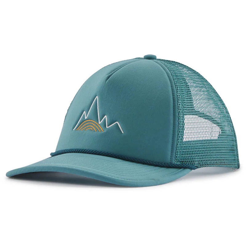 Patagonia Broadcaster Hat Berm Logo: Wetland Blue (Auslaufware)