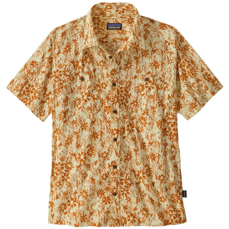 Patagonia Men Back Step Shirt Wildflower Pastel: Buttercup Yellow (Auslaufware)
