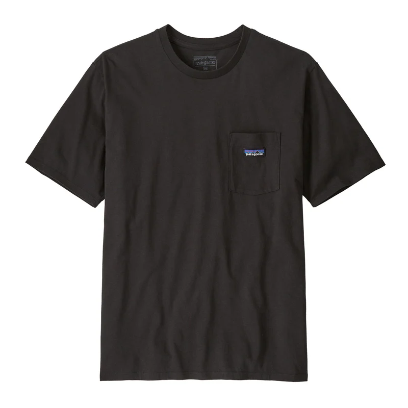 Patagonia Men Daily Pocket Tee Black