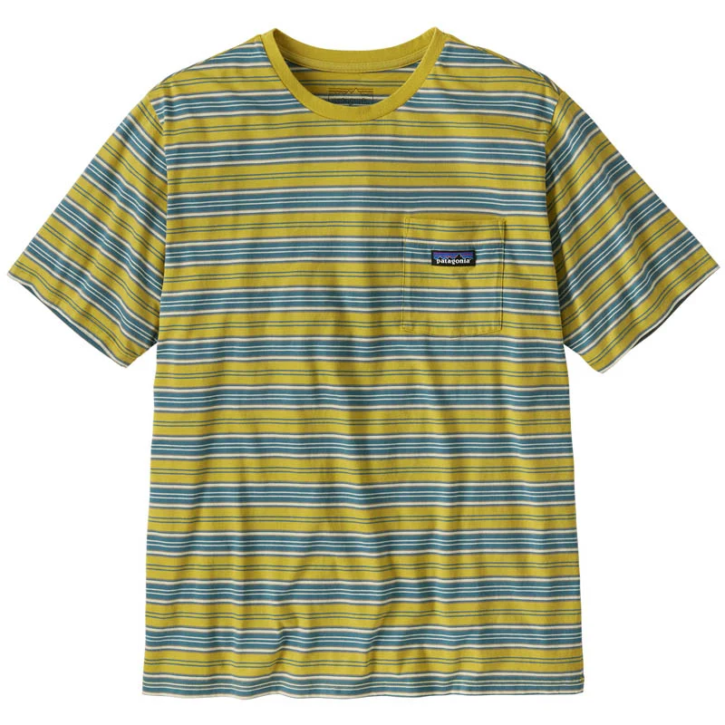 Patagonia Men Daily Pocket Tee Summer Camp: Bundle Green (Auslaufware)