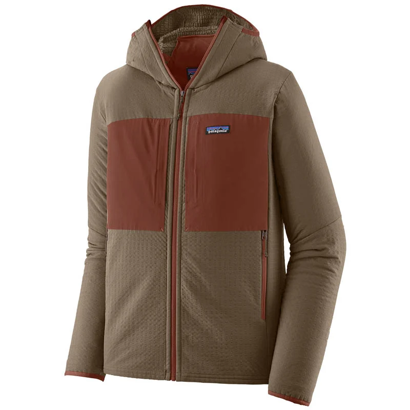 Patagonia Men R2 TechFace Hoody Marlow Brown