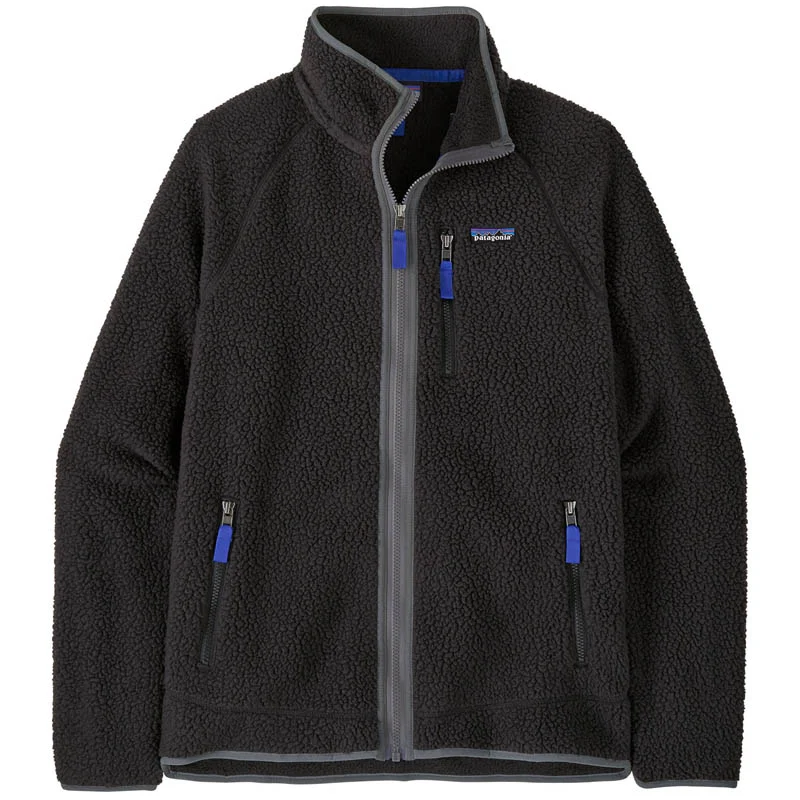 Patagonia Men Retro Pile Jacket Black w/Forge Grey