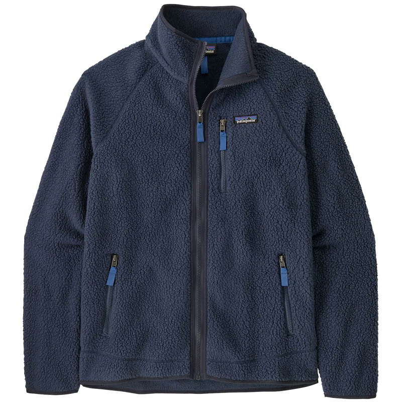 Patagonia Men Retro Pile Jacket New Navy w/Sunken Blue