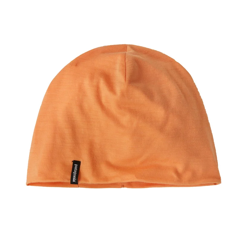 Patagonia Overlook Merino Wool Liner Beanie Vivid Apricot (Auslaufware)supersale