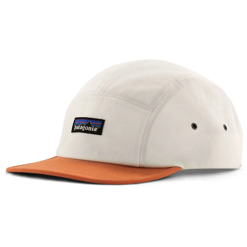 Patagonia P-6 Label Maclure Hat Birch White w/Rock Melon (Auslaufware)supersale