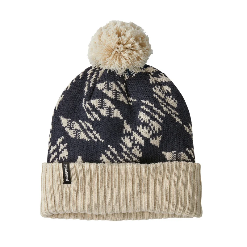 Patagonia Powder Town Beanie Synched Flight: Smolder Blue (Auslaufware)