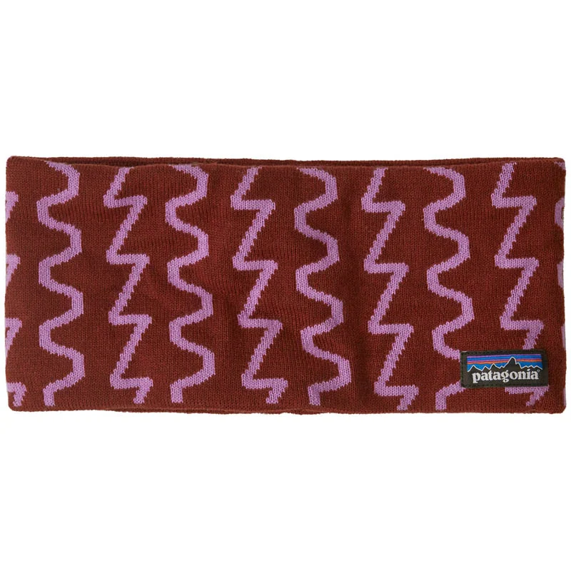 Patagonia Powder Town Headband Fresh Tracks: Dried Vanilla