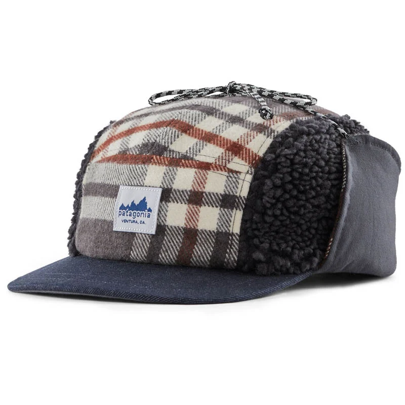 Patagonia Range Earflap Cap Catch: Ink Black