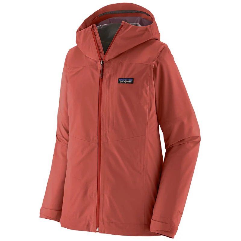 Patagonia Women Boulder Fork Rain Jacket Potters Red