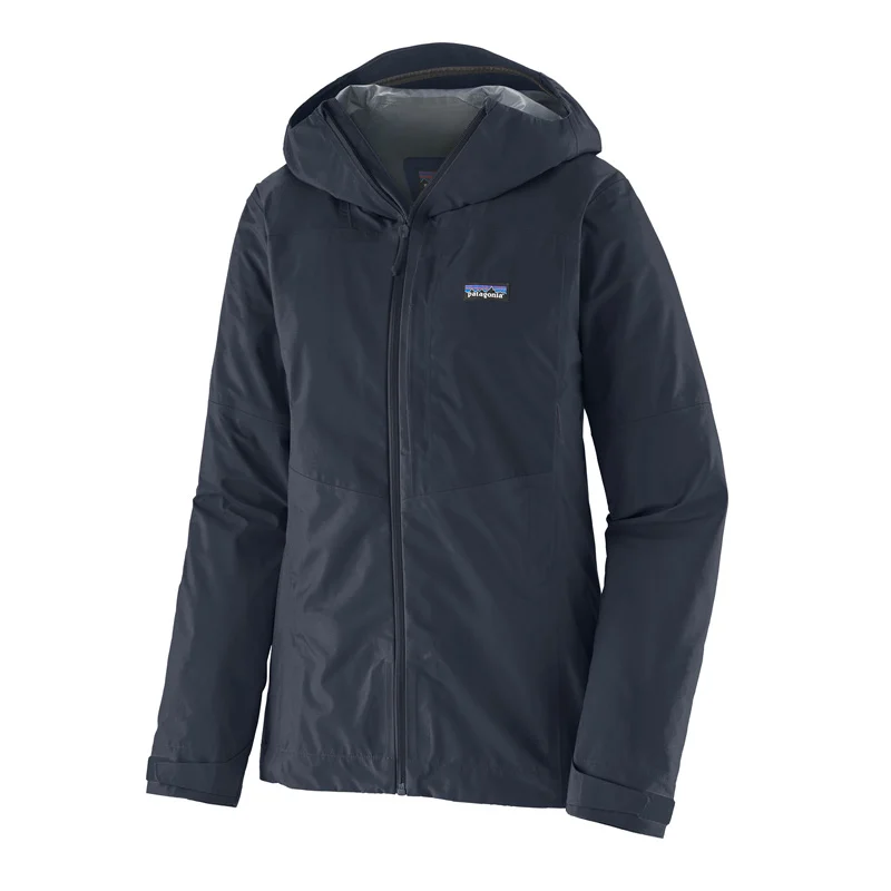 Patagonia Women Boulder Fork Rain Jacket Smolder Blue