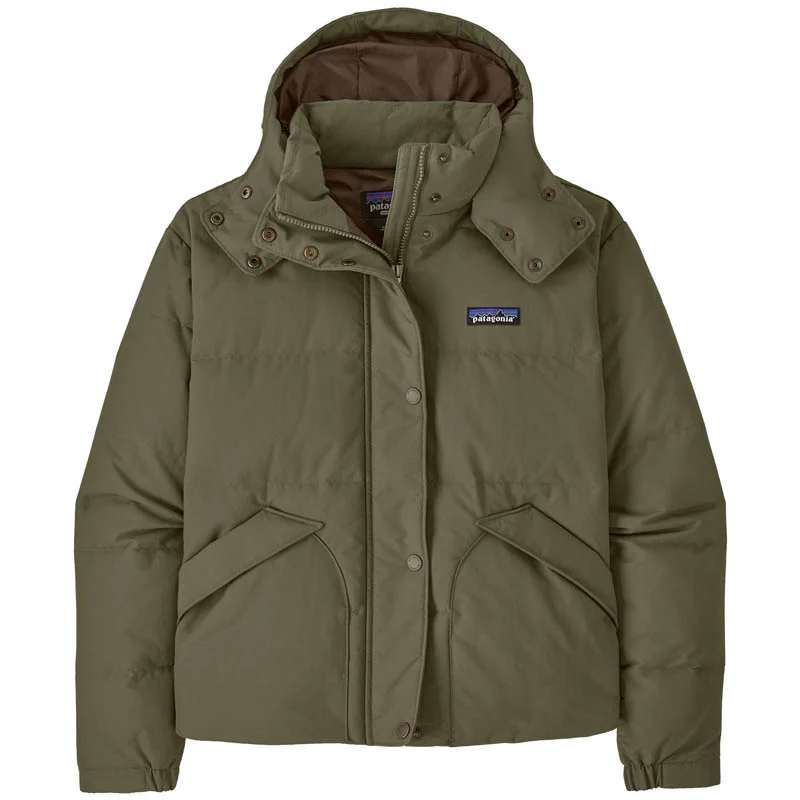 Patagonia Women Downdrift Jacket Basin Green