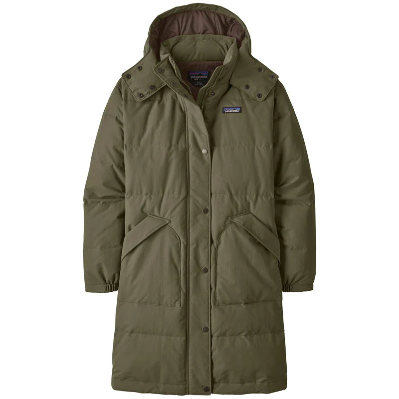 Patagonia Women Downdrift Parka Basin Green