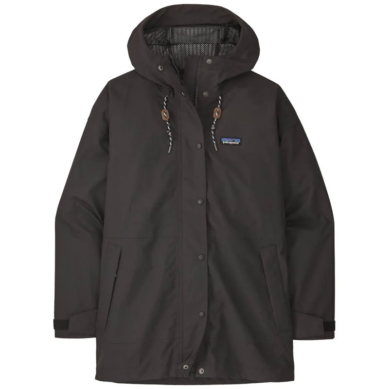 Patagonia Women Outdoor Everyday Rain Jacket Black