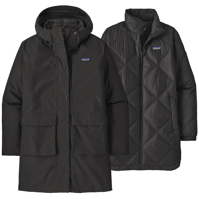 Patagonia Women Pine Bank 3-in-1 Parka Black