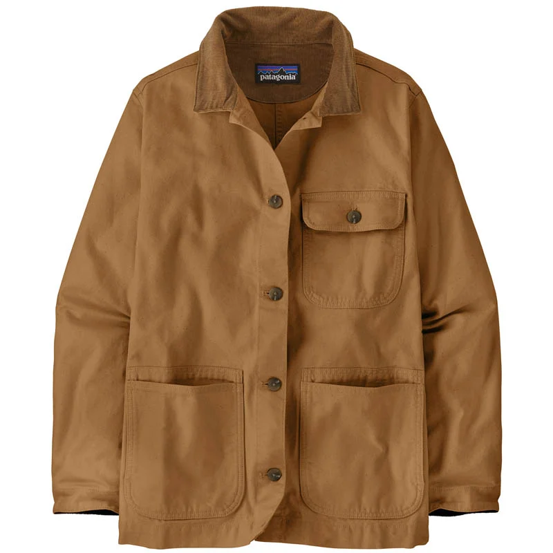 Patagonia Women Point Reyes Canvas Coat Nest Brown