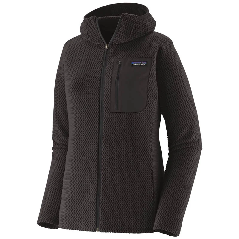 Patagonia Women R1 Air Full-Zip Hoody Black