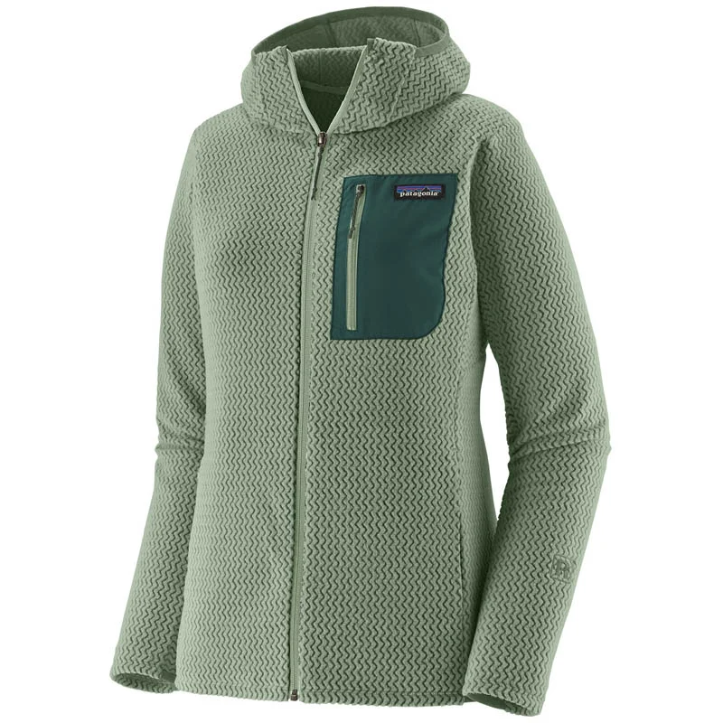 Patagonia Women R1 Air Full-Zip Hoody Ellwood Green