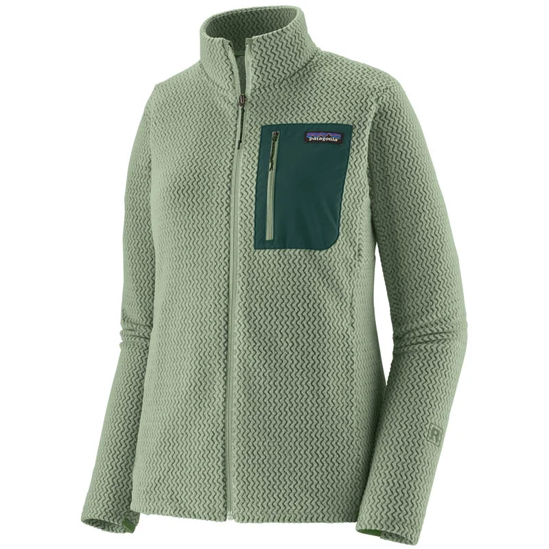 Patagonia Women R1 Air Jacket Ellwood Green