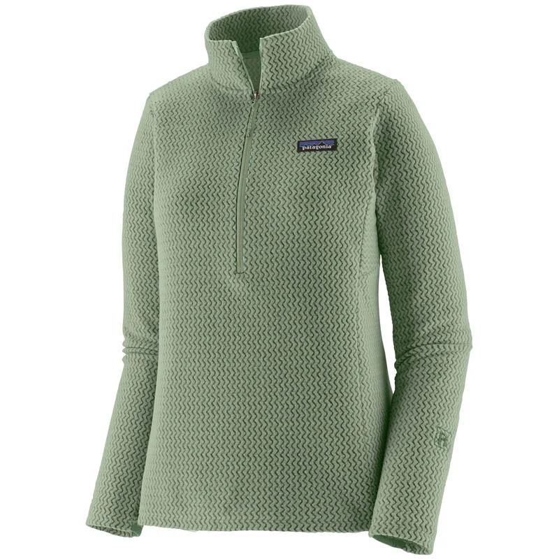 Patagonia Women R1 Air Zip Neck Ellwood Green