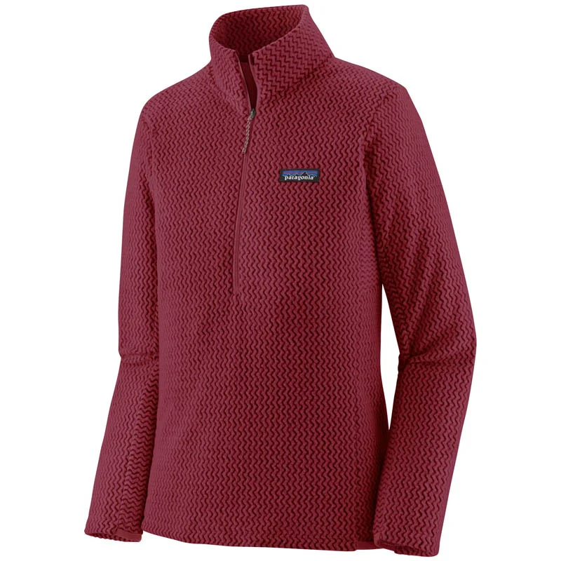 Patagonia Women R1 Air Zip Neck Marion Red (Auslaufware)