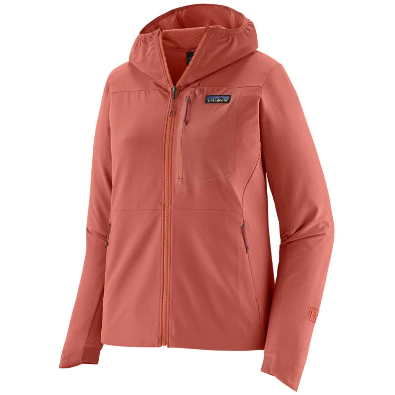 Patagonia Women R1 CrossStrata Hoody Potters Red