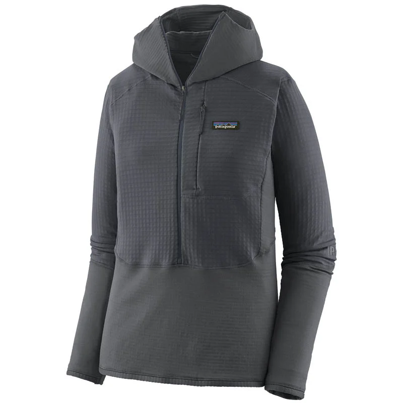 Patagonia Women R1 Pullower Hoody Smolder Blue