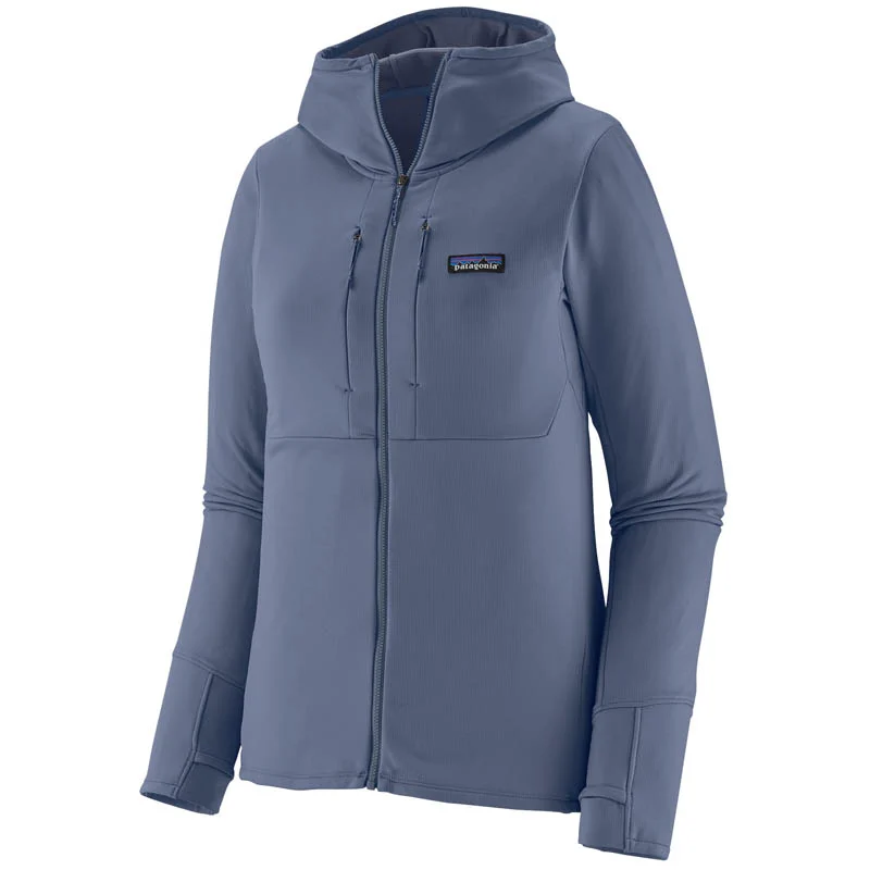 Patagonia Women R1 Thermal Full-Zip Hoody Current Blue