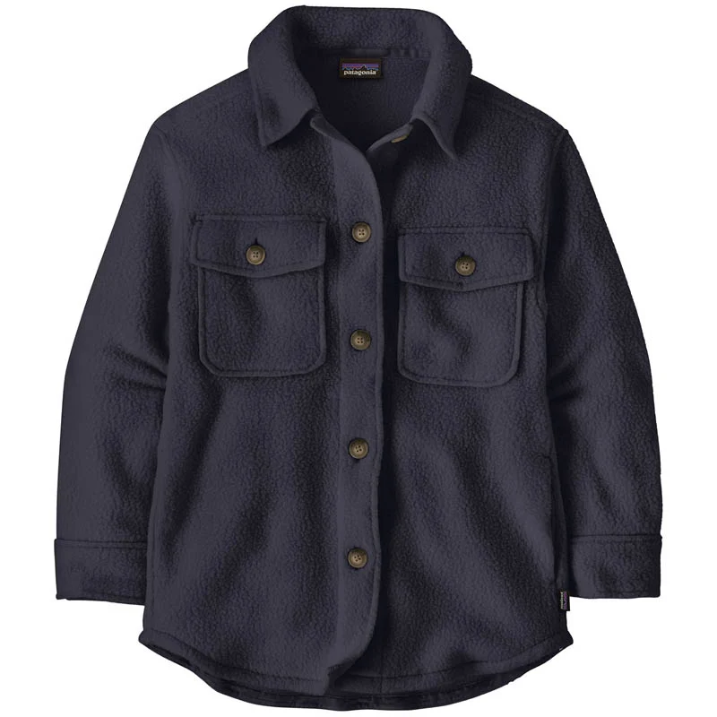 Patagonia Women Retro Pile Shacket Sunken Blue