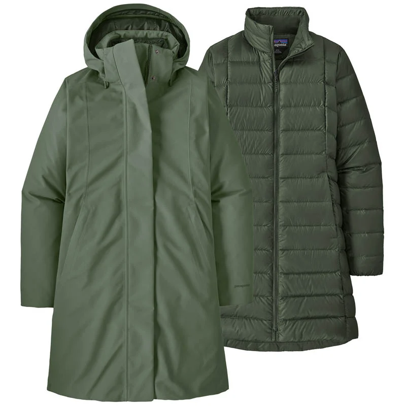Patagonia Women Tres 3-in-1 Parka Old Growth Green