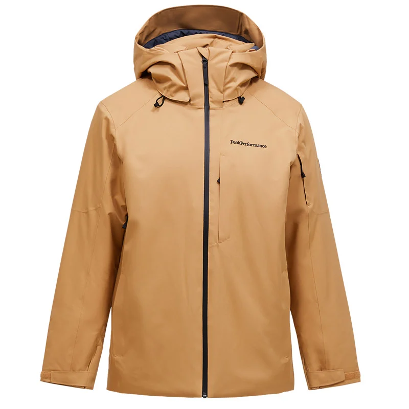 Peak Performance Maroon Insulated Jacket Men Sierra Sand