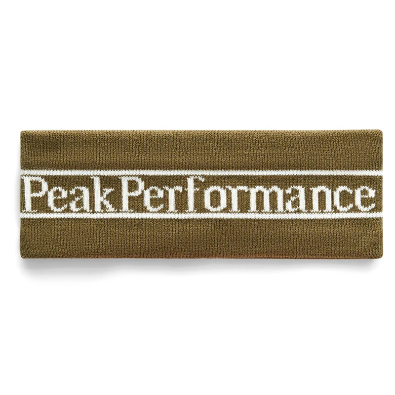 Peak Performance Pow Headband Meadow Moss/Offwhite