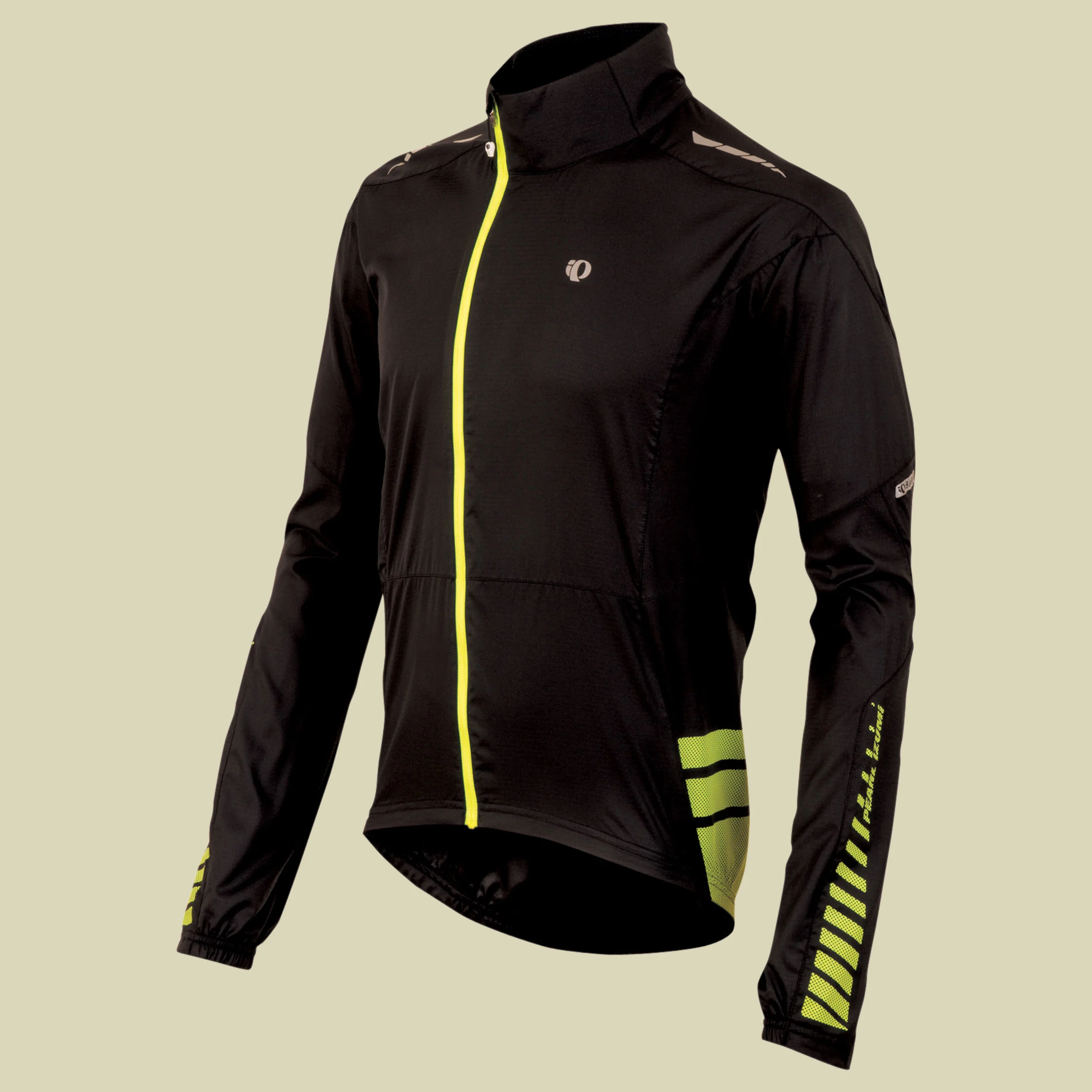 Pearl IzumiElite Barrier Jacket 2014 Größe M Farbe shadow grey/screaming yellow