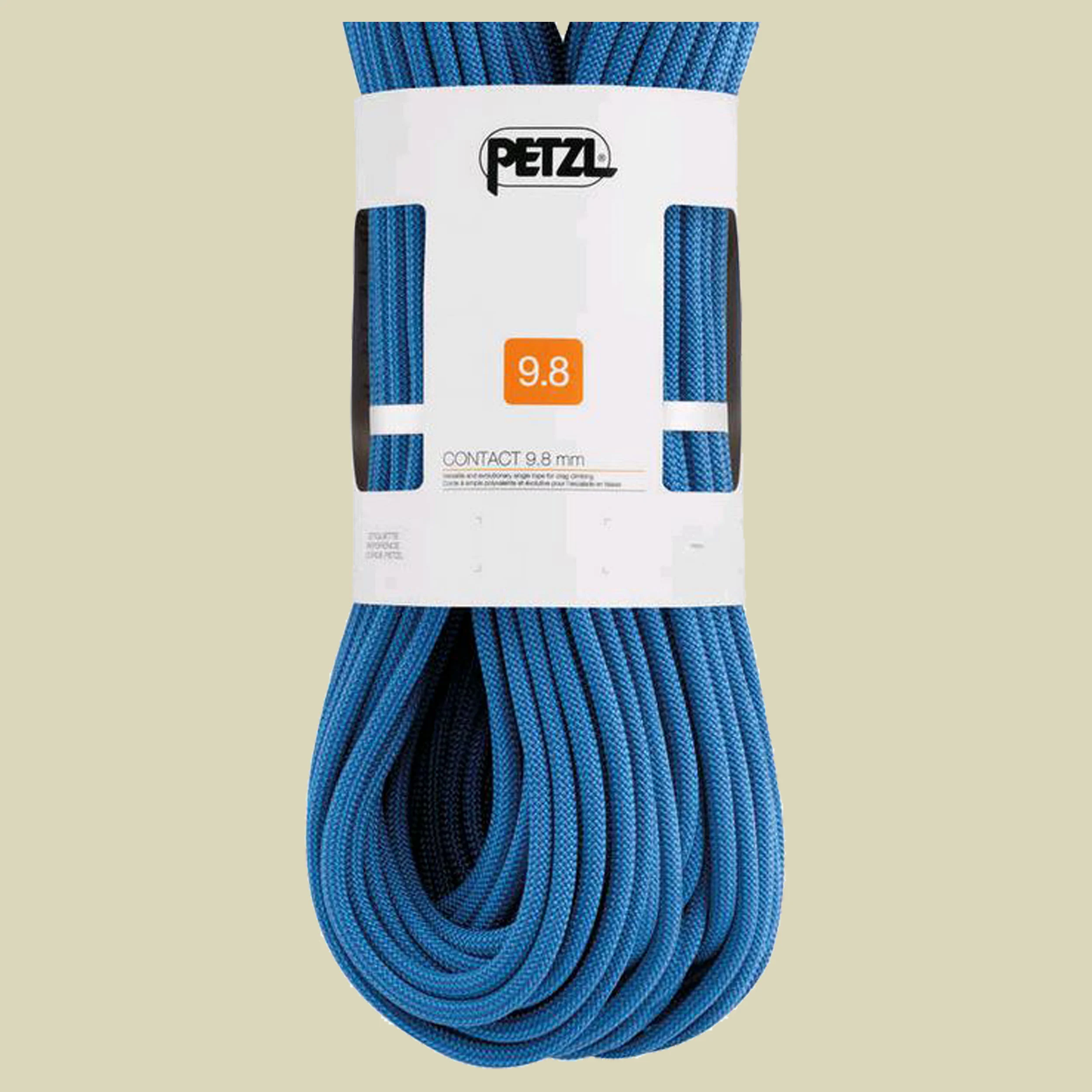 PetzlContact 9.8 mm Länge 60 m Farbe blau