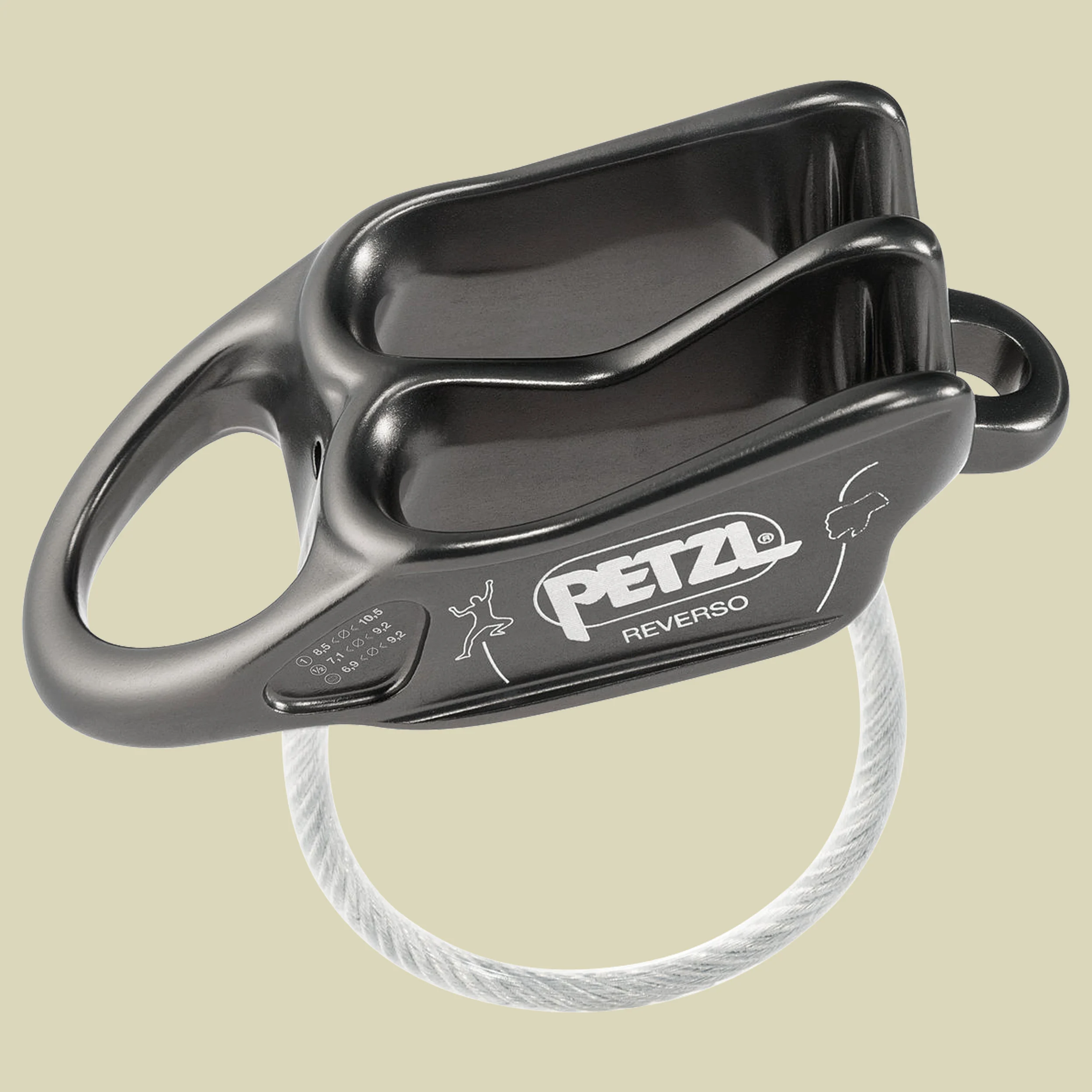 PetzlReverso Größe one size Farbe grau