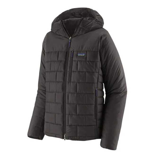 Piumino con cappuccio da uomo Patagonia Hi-Loft Nano Puff - Nero