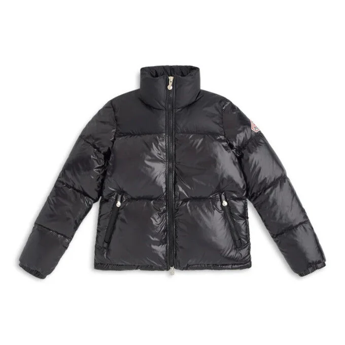 Piumino corto da donna PYRENEX Goldin - Nero