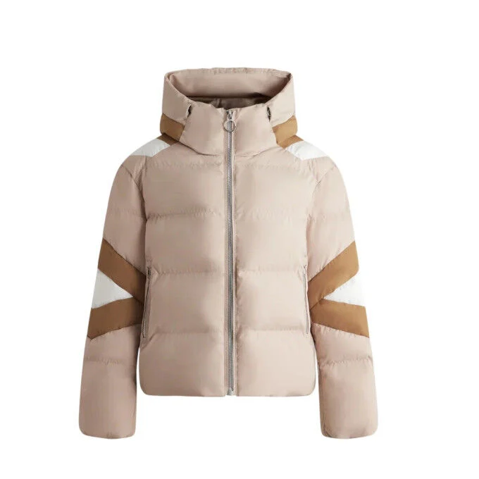 Piumino da donna FUSALP Charloy - LATTE/CHINO/NEIGE