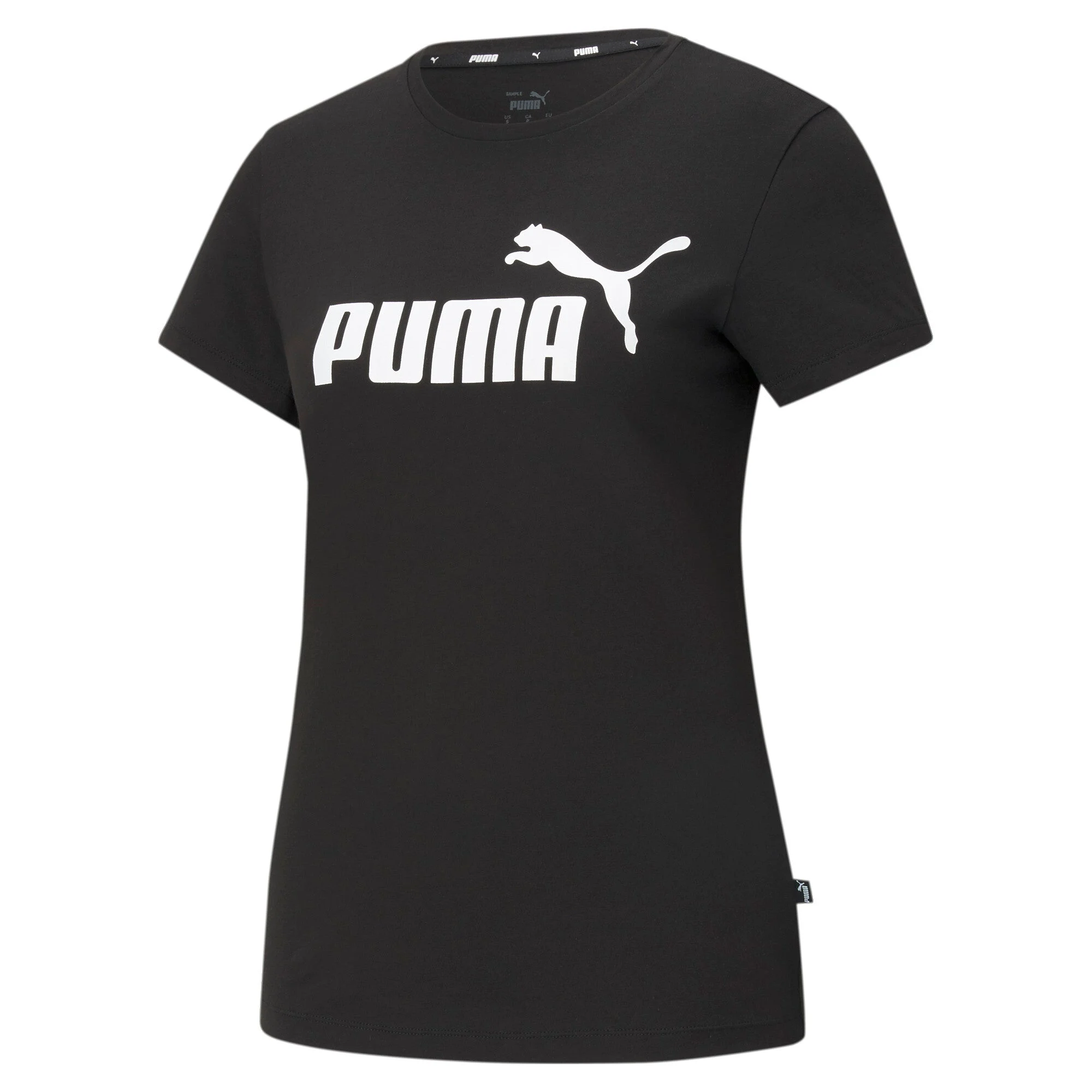 PUMA Damen Shirt ESS Logo Tee aus 100% Baumwolle