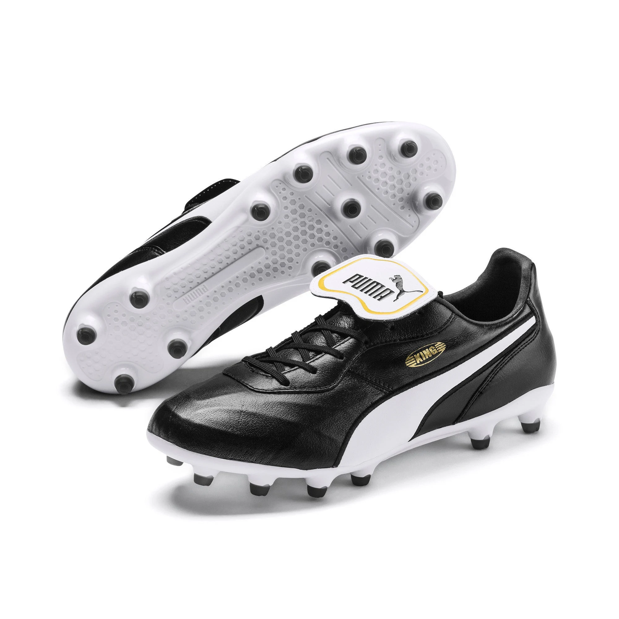 PUMA Fußballschuhe KING Top FG aus K-Leder