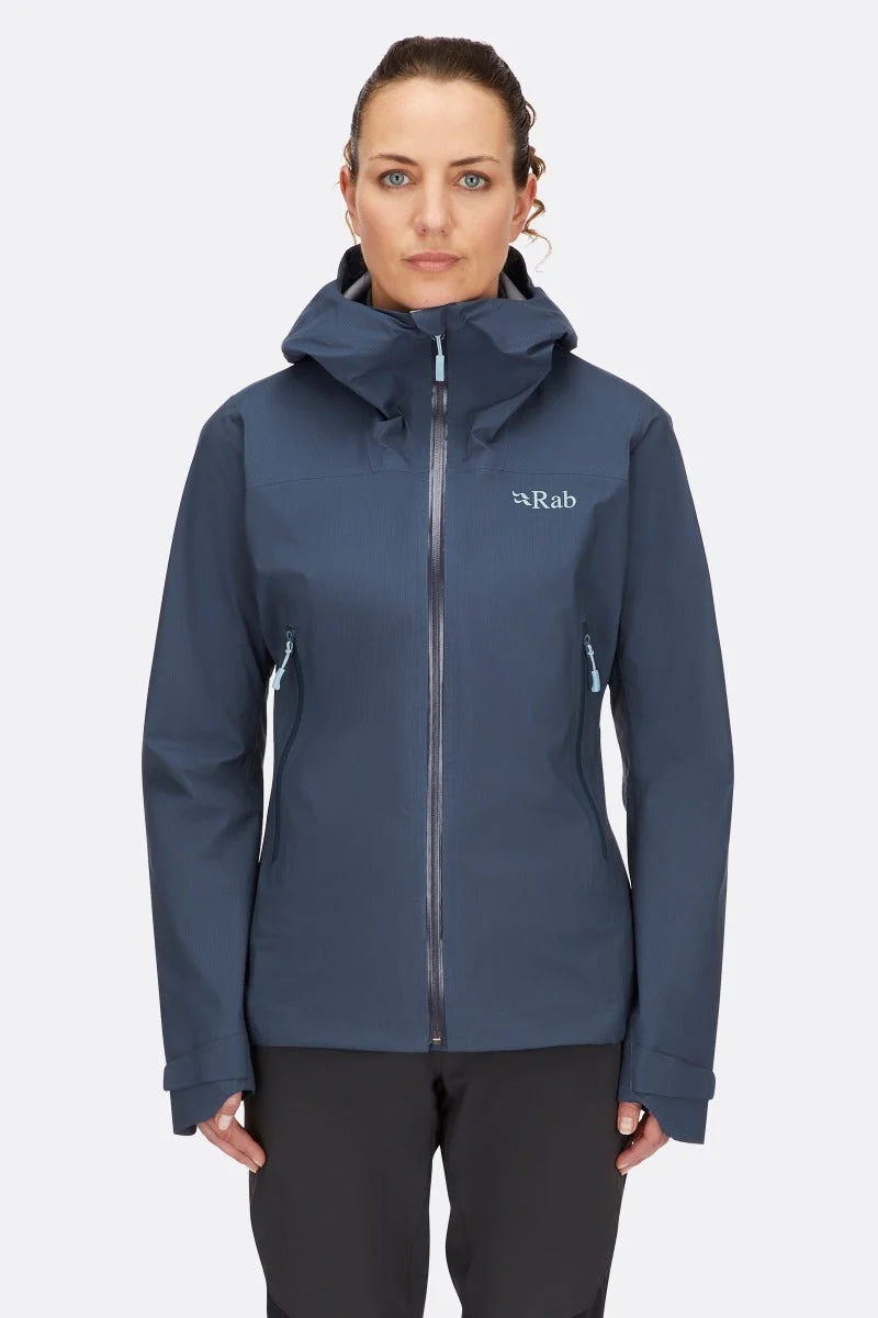 Rab Downpour Light Jacket W Tempest Blue