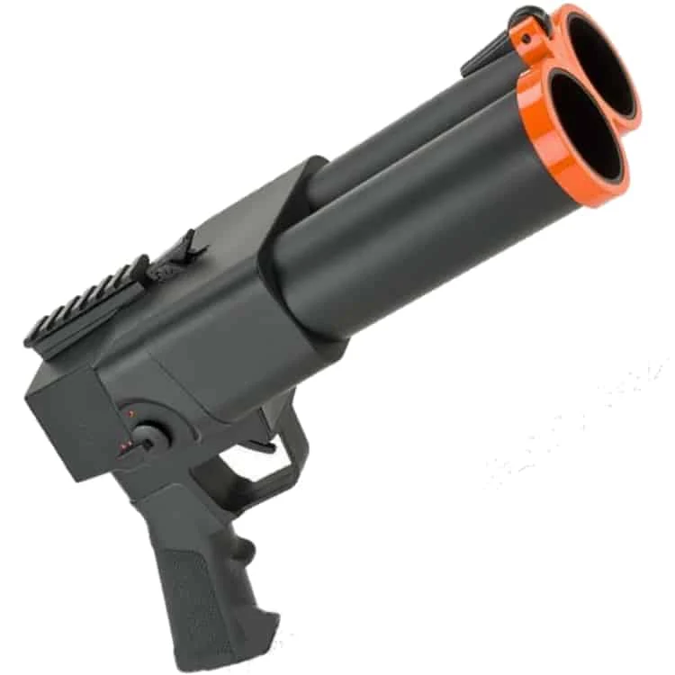 RAP4 Doppelläufige Granatpistole für 40mm Granaten (schwarz)