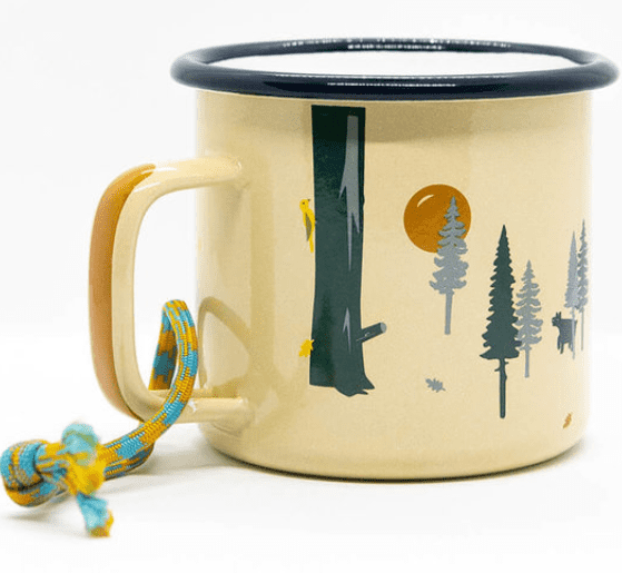 Roadtyping Emaille Tasse Wild & Free - 250 ml