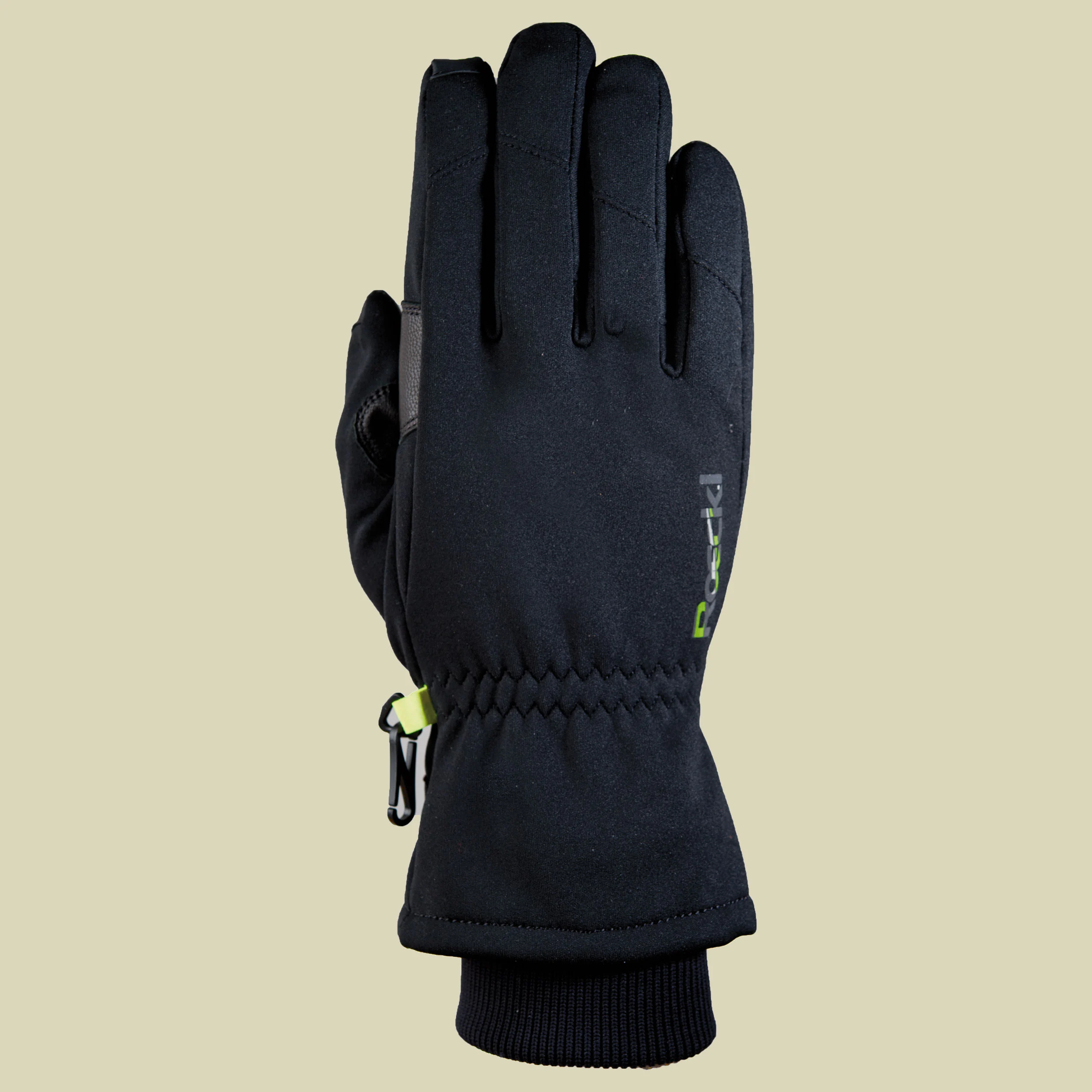 Roeckl SportsMulti Kids Kiberg Jr.Größe 4 Farbe schwarz/grün