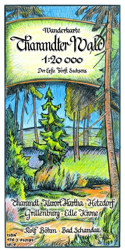 Rolf Böhm Tharandter Wald 1:20.000