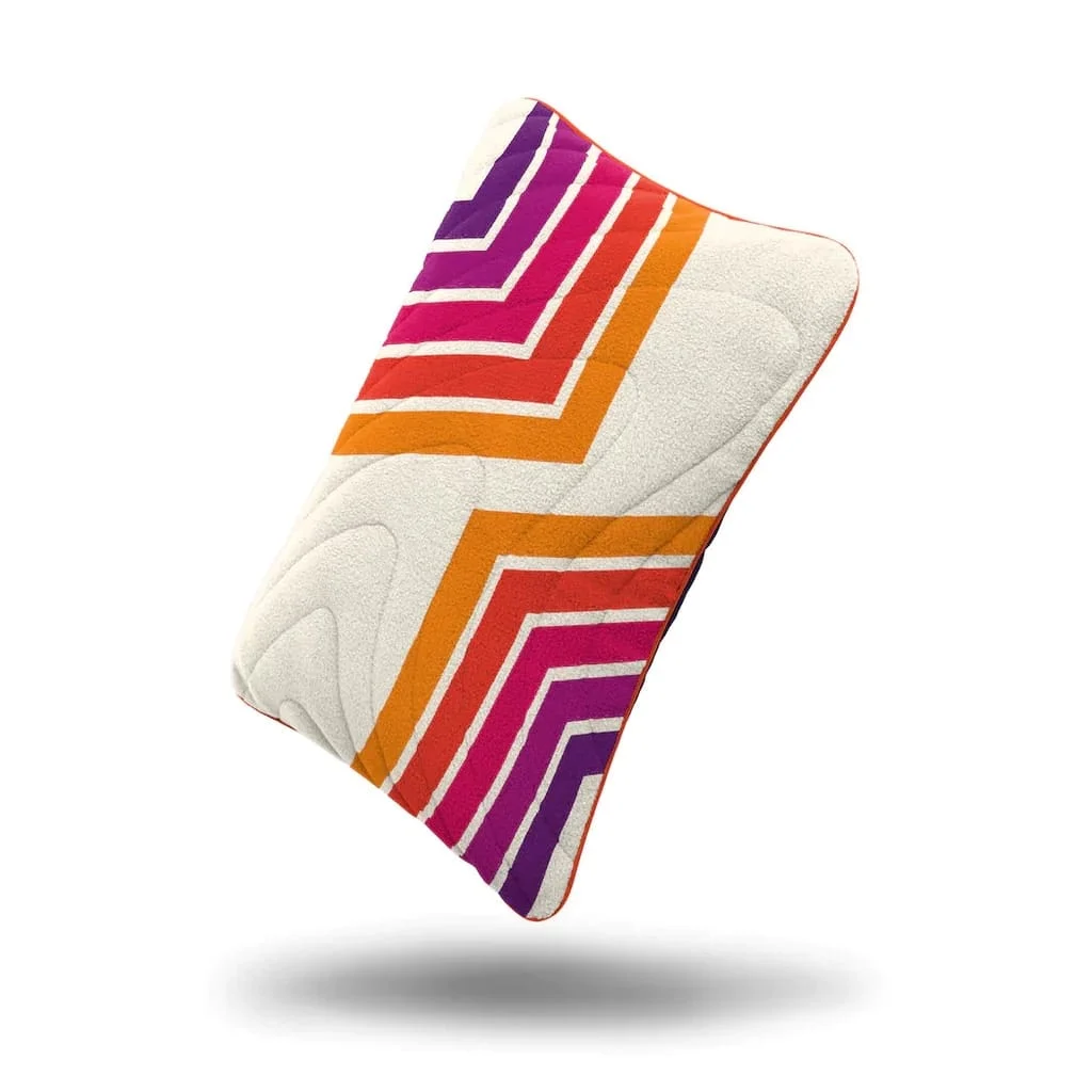 Rumpl Stuffable Pillowcase Retro Sunrise