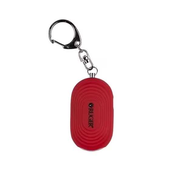 SABRE Ruger Personenalarm mit Licht, 130 dB, rot