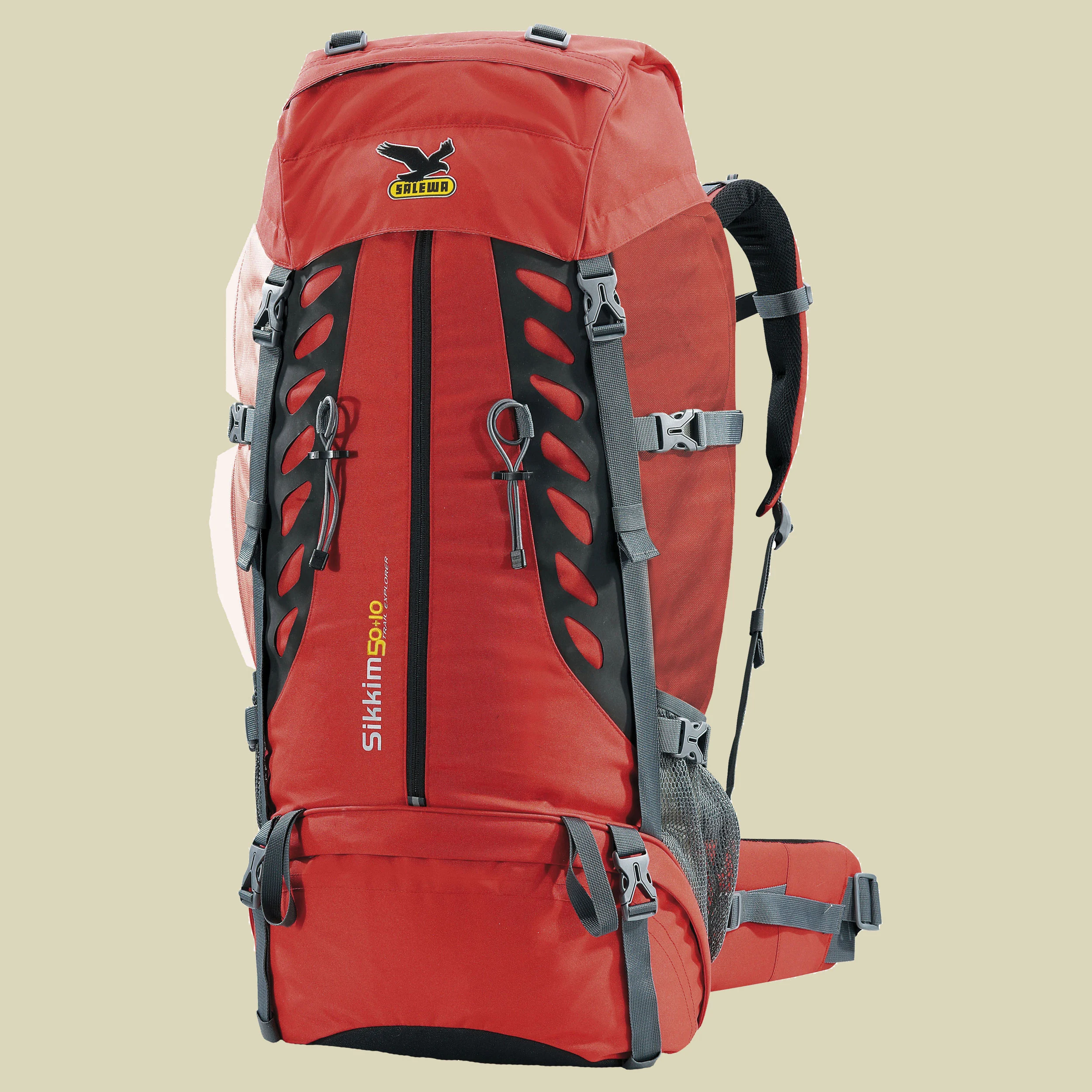 SalewaSikkim 50 + 10 Rucksack Volumen 50 L + 10 L Farbe rot