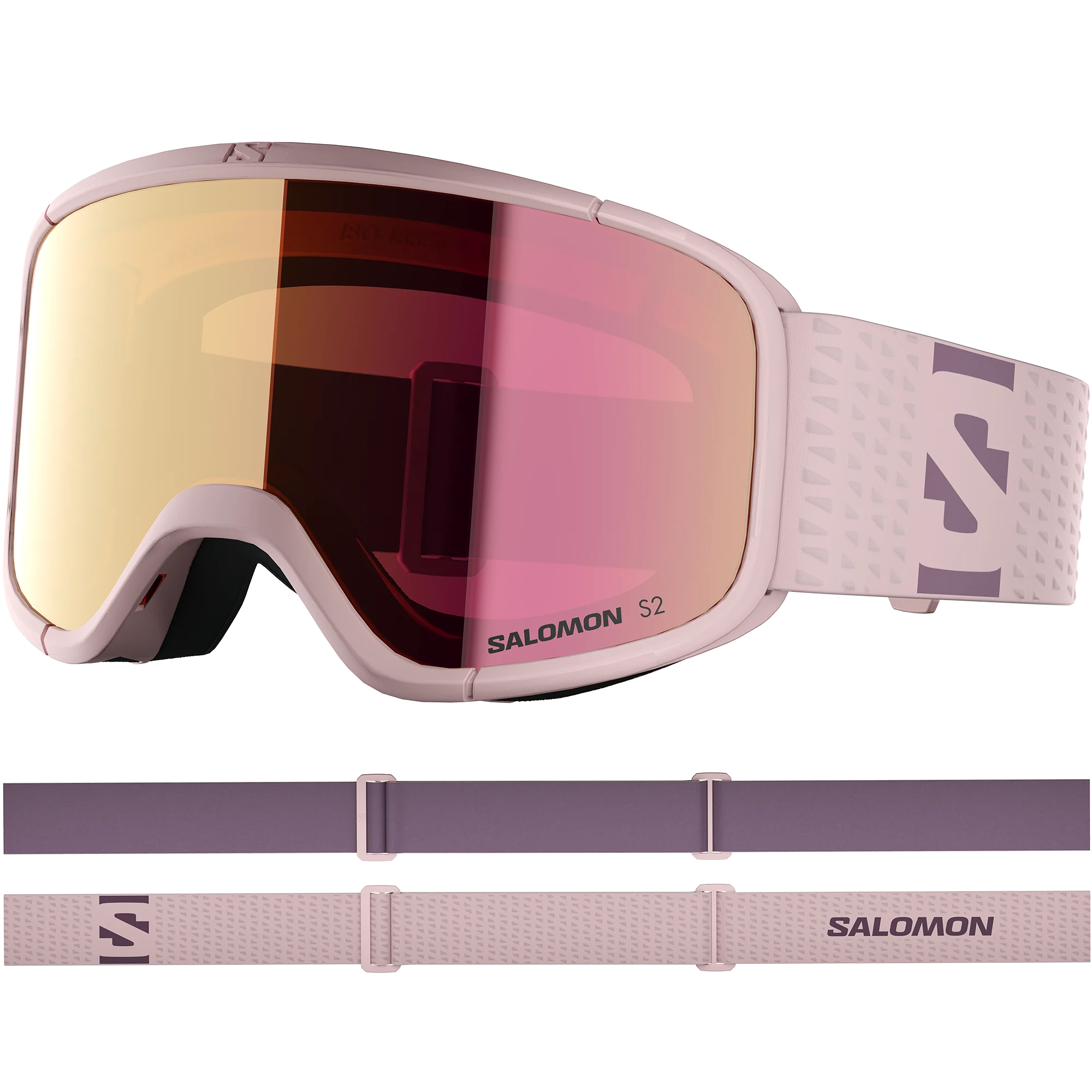SALOMON GOGGLES AKSIUM 2.0 S Skibrille Heav.Pink